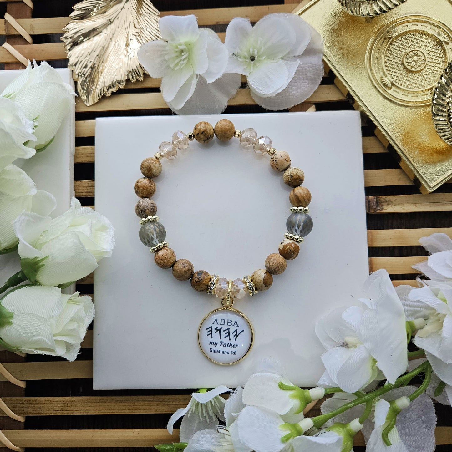Double Jasper Bracelet set