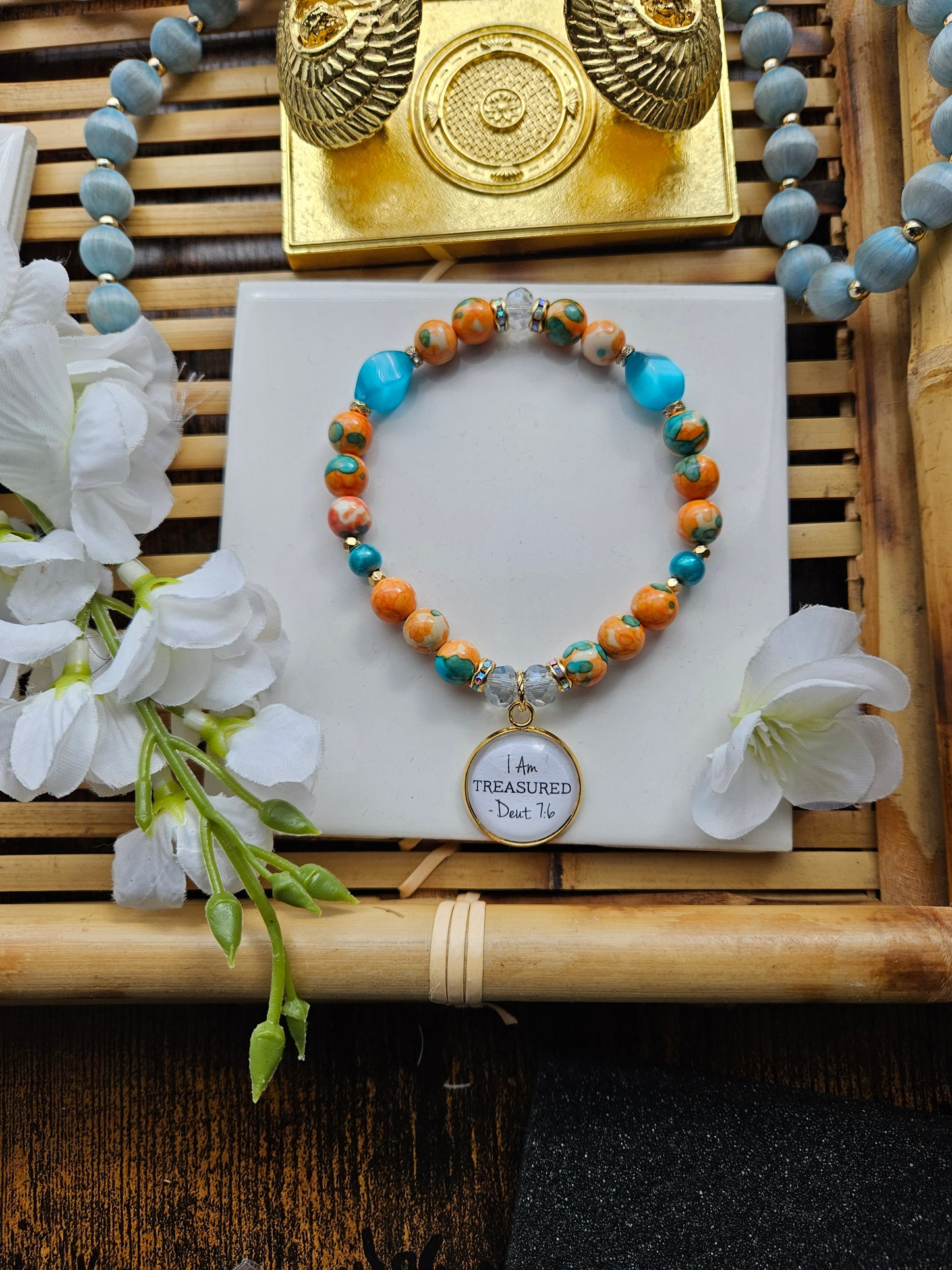 Custom-Mother daughter bracelet set