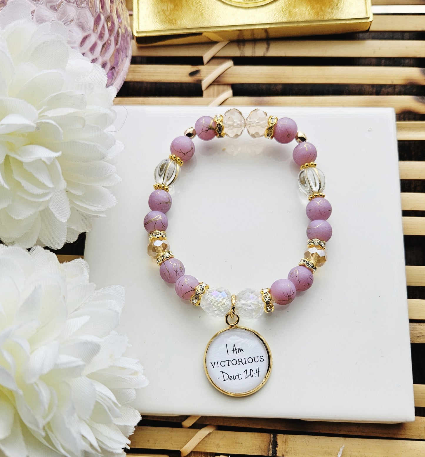 Custom order: 2 Adult bracelets and a stainless steel YHWH necklace