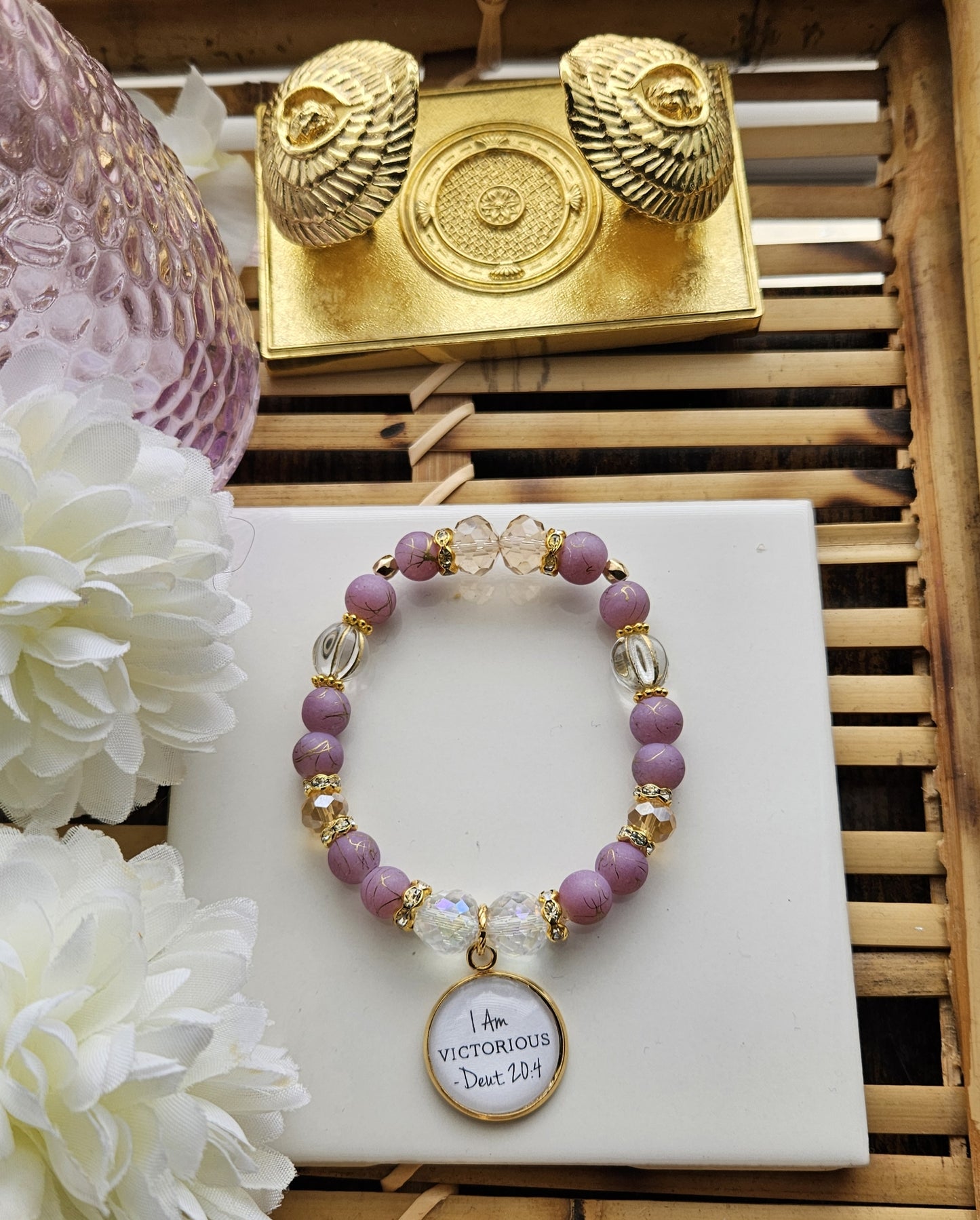 Custom order: 2 Adult bracelets and a stainless steel YHWH necklace