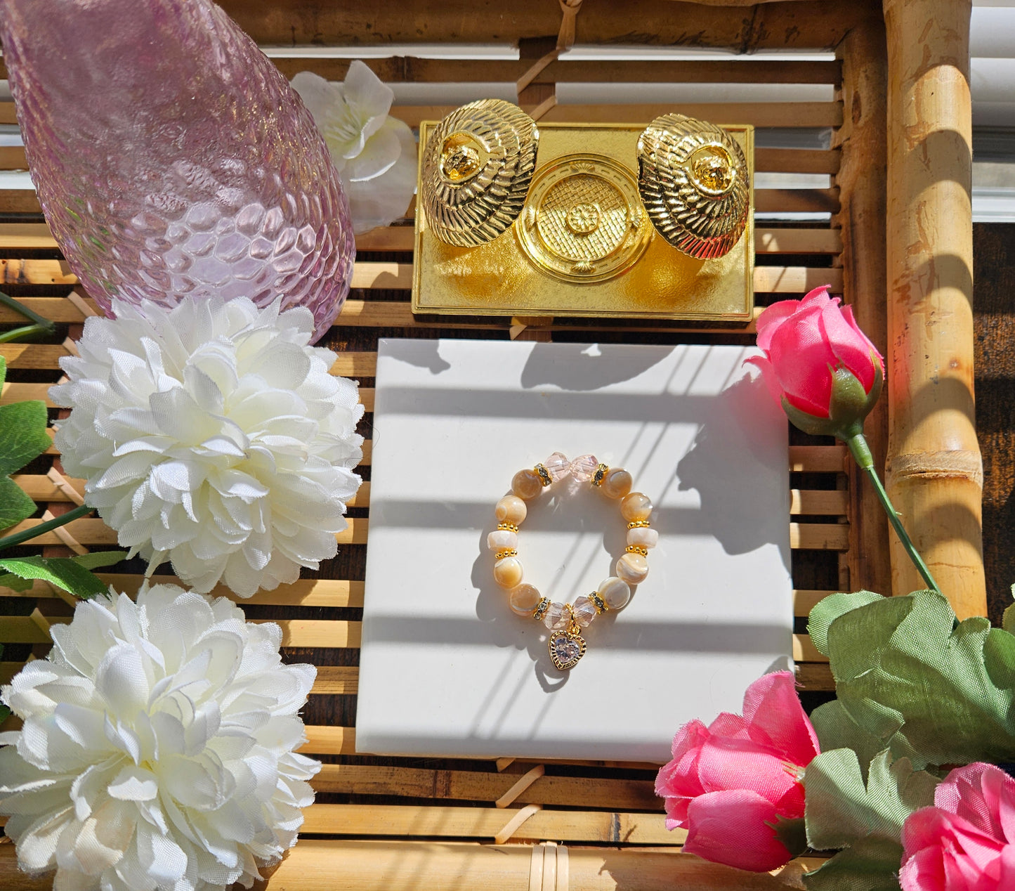 Custom order: Mother daughter bracelet set