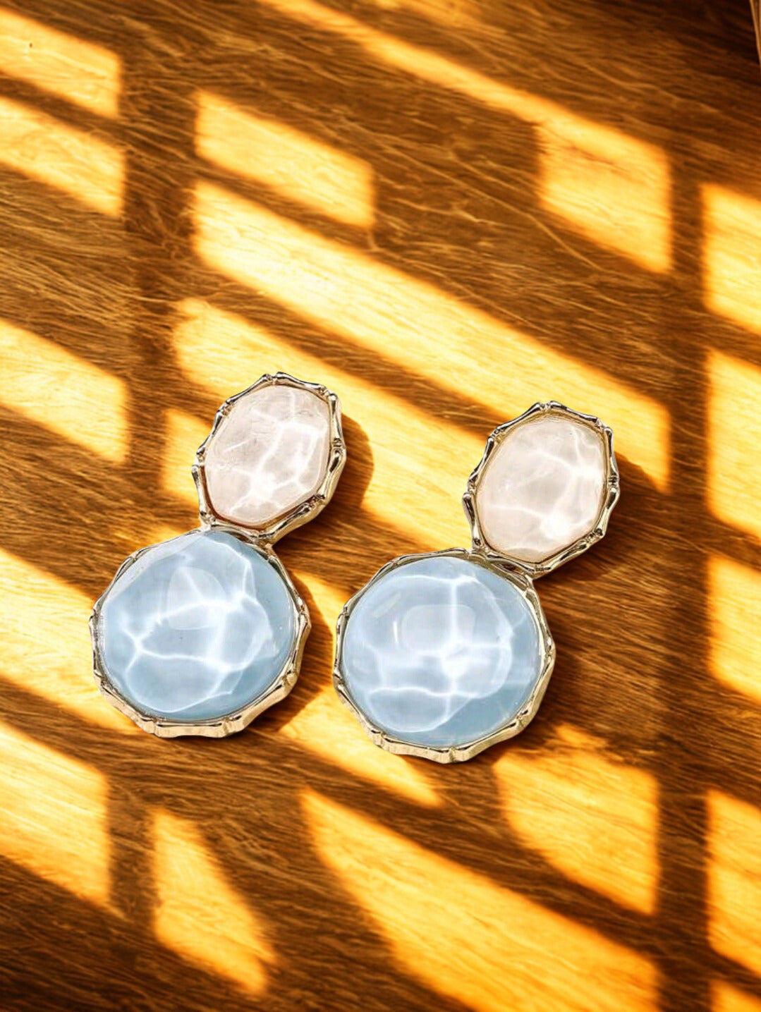 Ocean Mist Glow Earrings – Light in the Deep