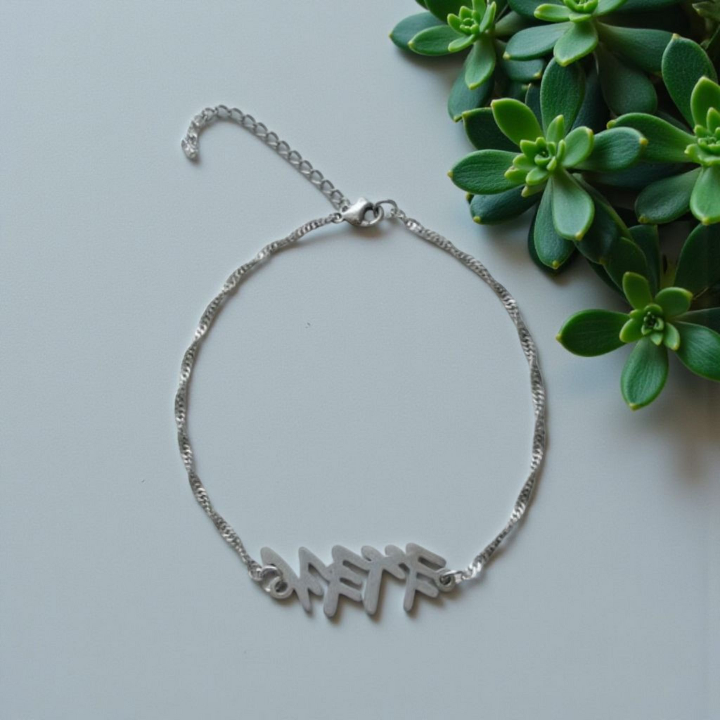 YHWH Stainless Steel or 18k gold Plated Bracelet