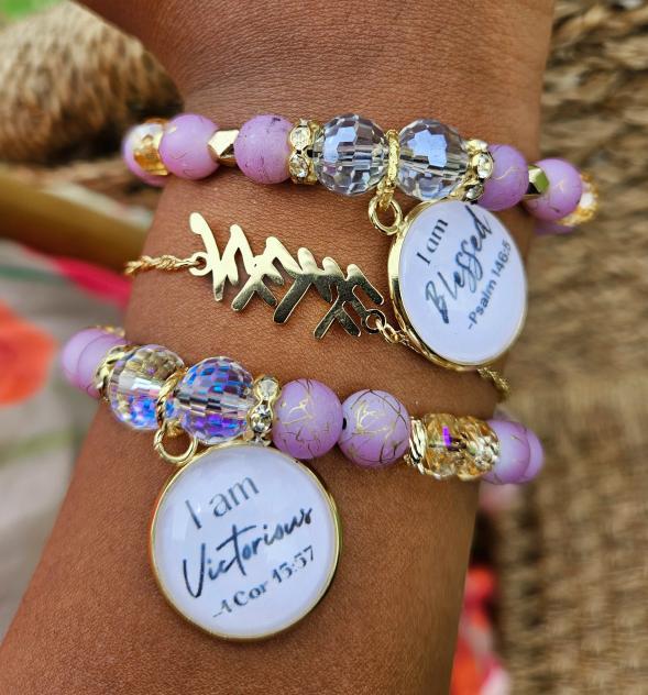 YHWH Stainless Steel or 18k gold Plated Bracelet