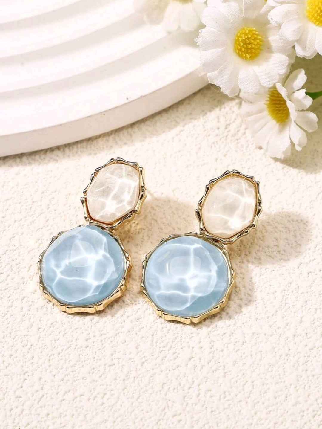 Ocean Mist Glow Earrings – Light in the Deep