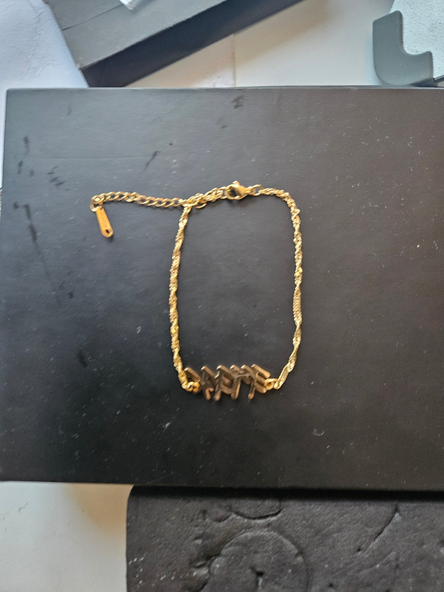 YHWH Stainless Steel or 18k gold Plated Bracelet