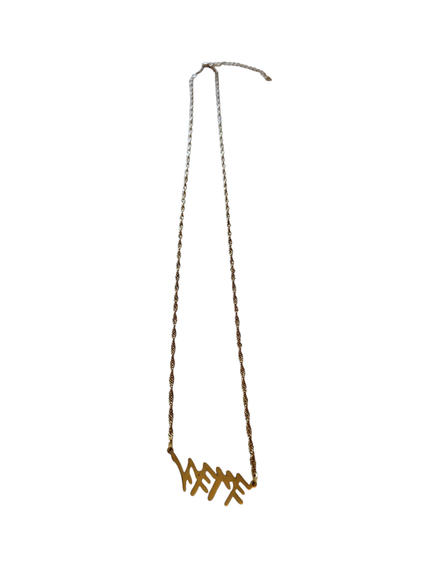 Beautiful YHWH necklace available in Stainless Steel or 18k gold plated