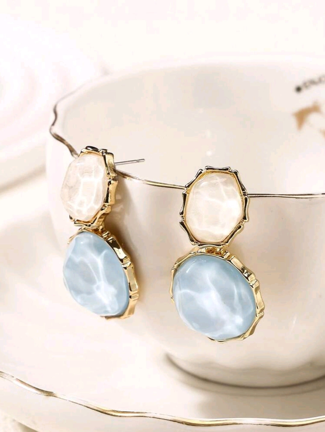 Ocean Mist Glow Earrings – Light in the Deep