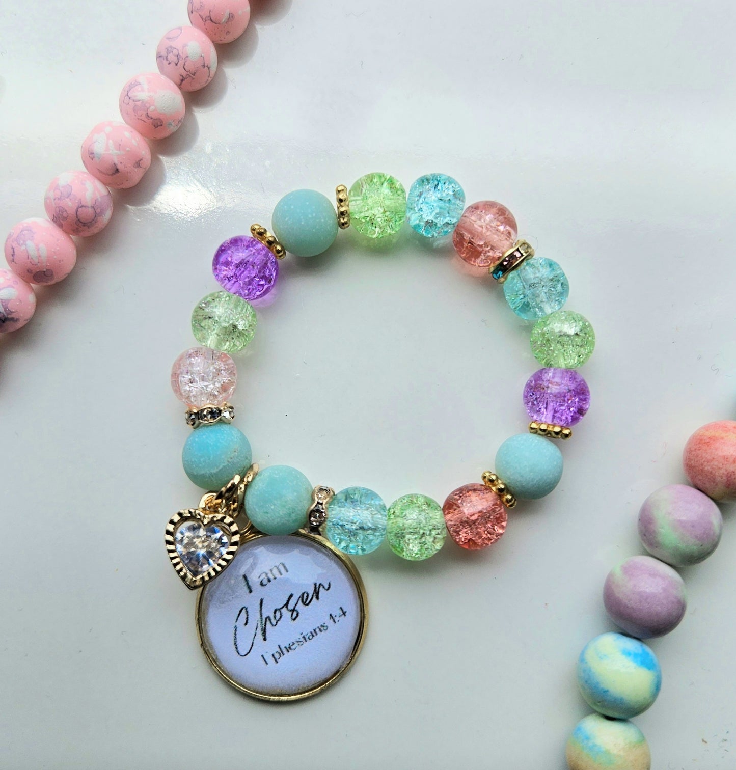 Child's rainbow covenant bracelet