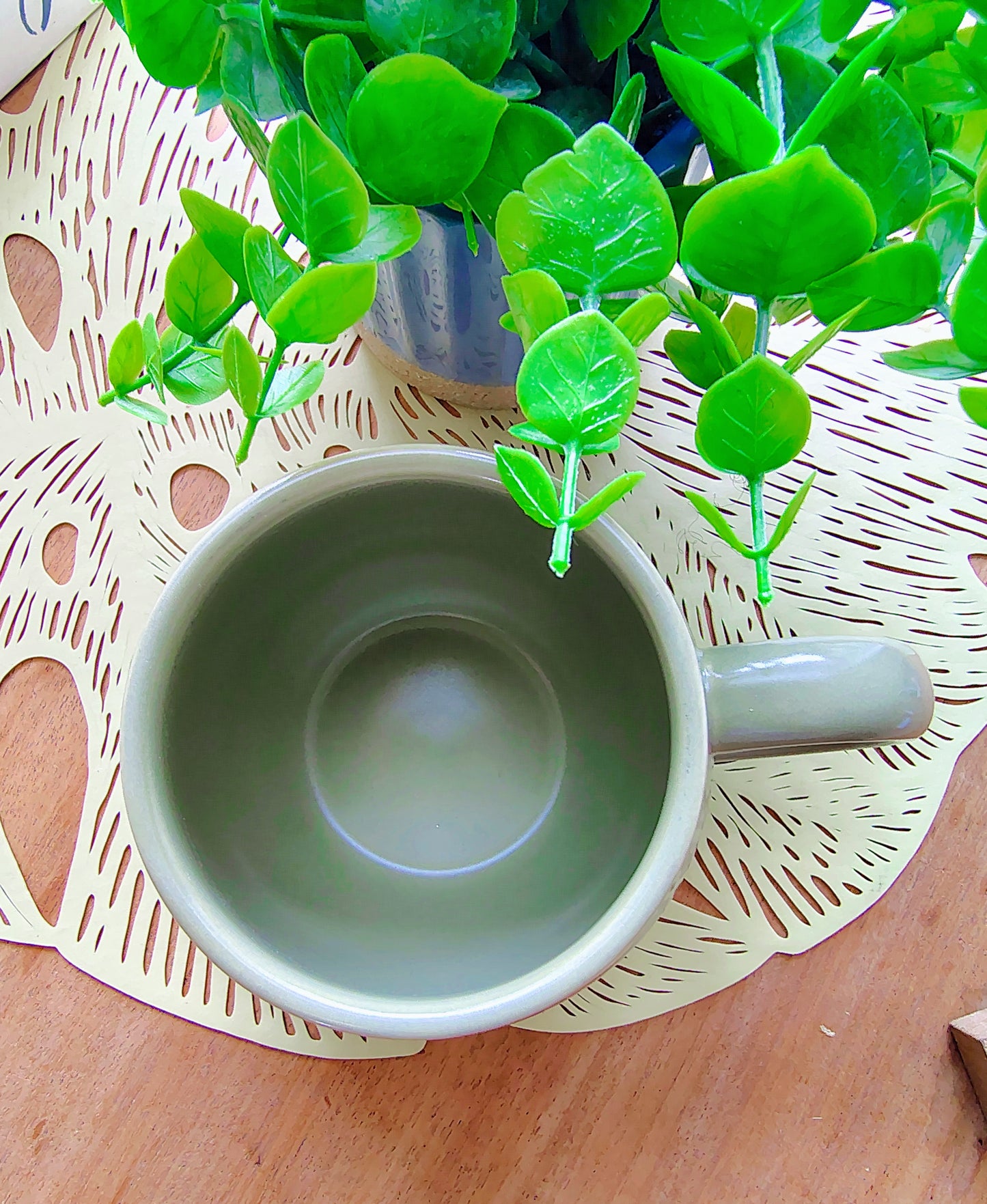 “Strength – Psalm 28:7” Mug by DaySpring | Ceramic Faith-Based Mug | Sanctuary Collection