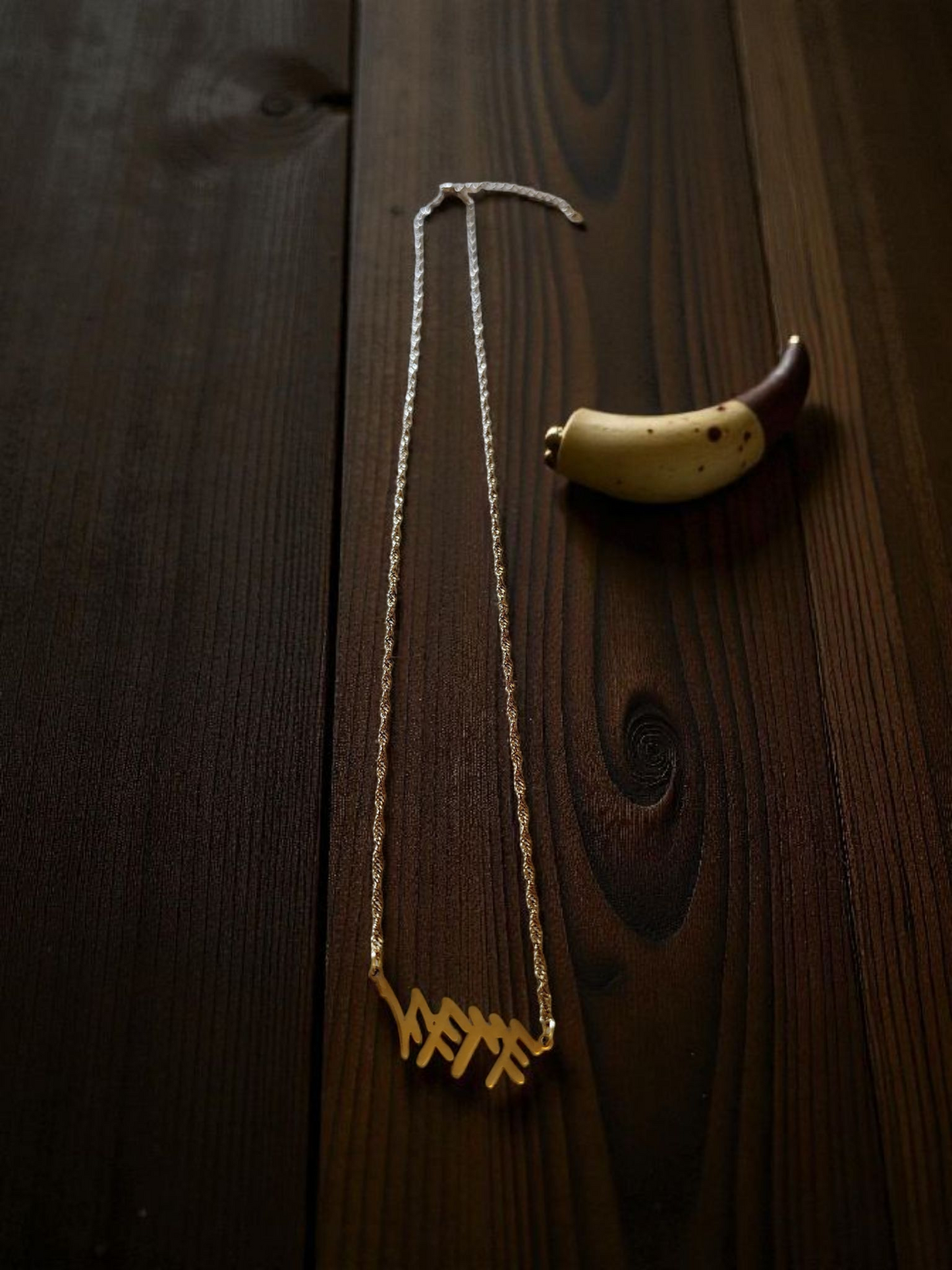 Beautiful YHWH necklace available in Stainless Steel or 18k gold plated