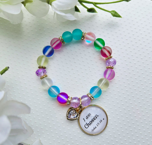 Child's rainbow covenant bracelet