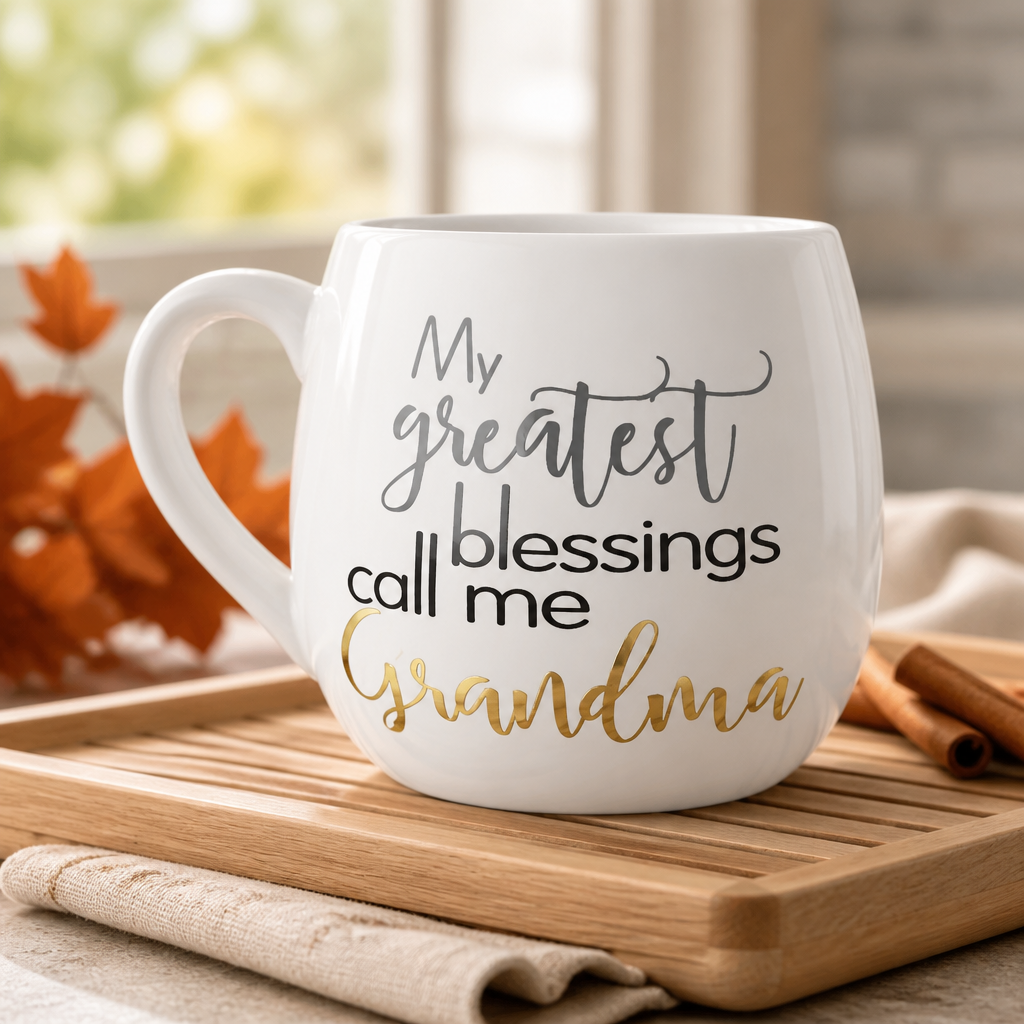 My Greatest Blessings Call Me Grandma Mug