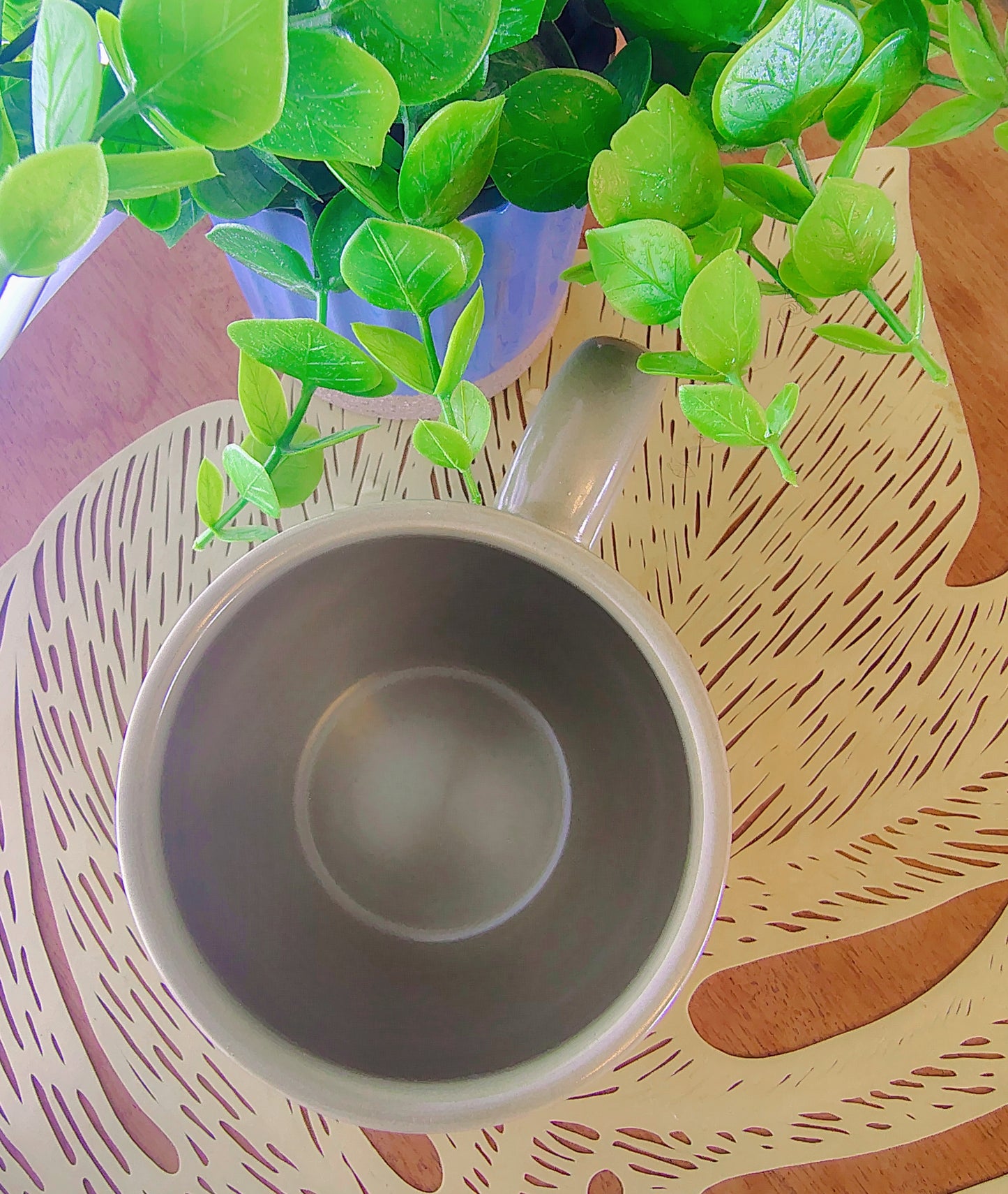 “Strength – Psalm 28:7” Mug by DaySpring | Ceramic Faith-Based Mug | Sanctuary Collection