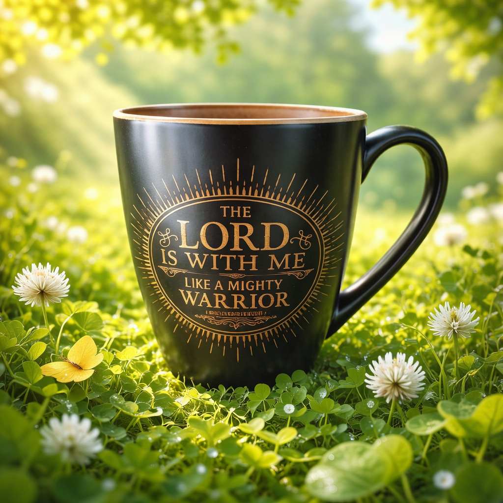 Mighty Warrior Scripture Mug