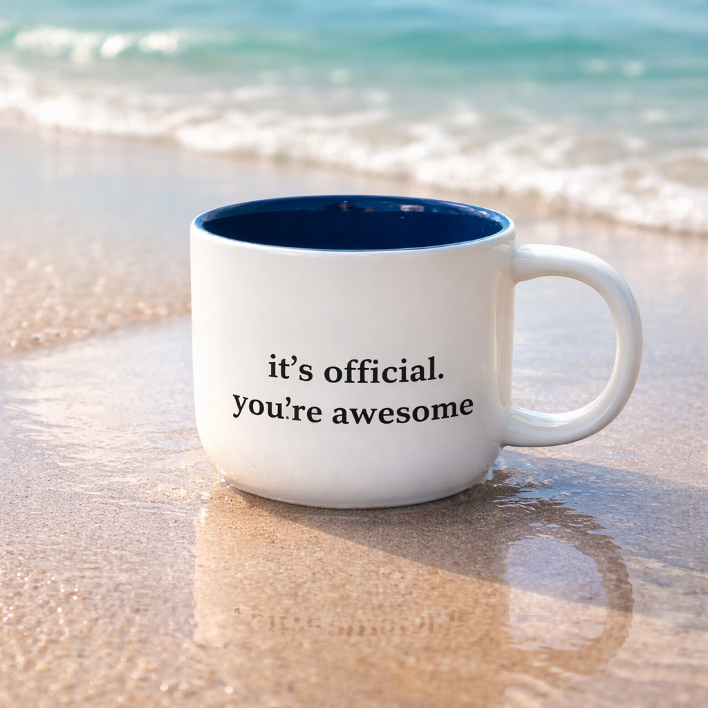 It’s Official You’re Awesome Mug