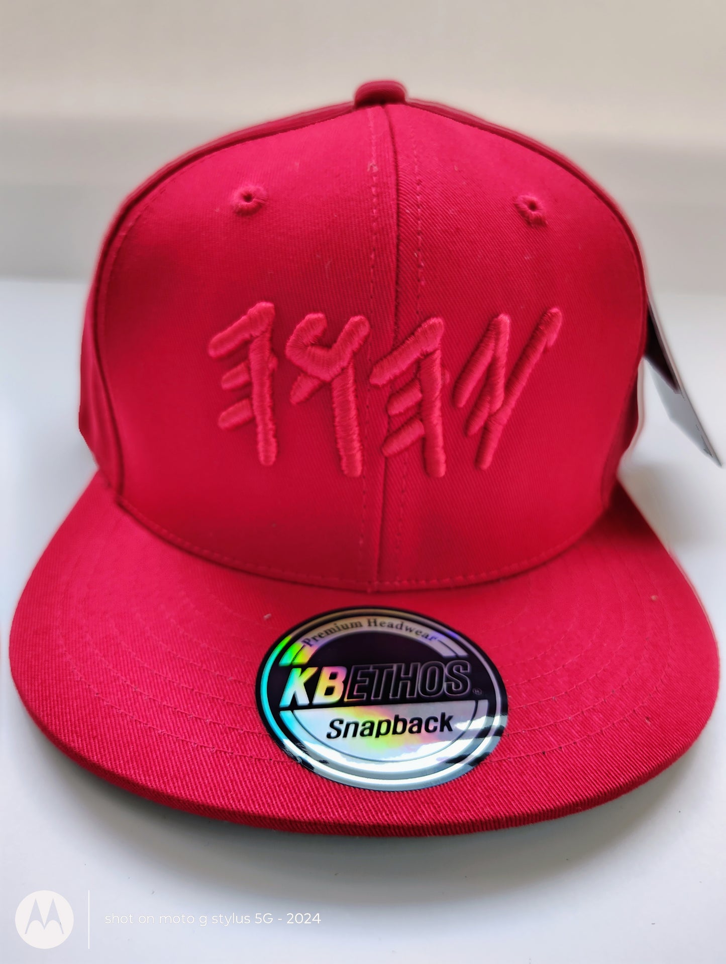 Red on Red YHWH Snapback – Bold All-Red Adjustable Cap-100%Cotton
