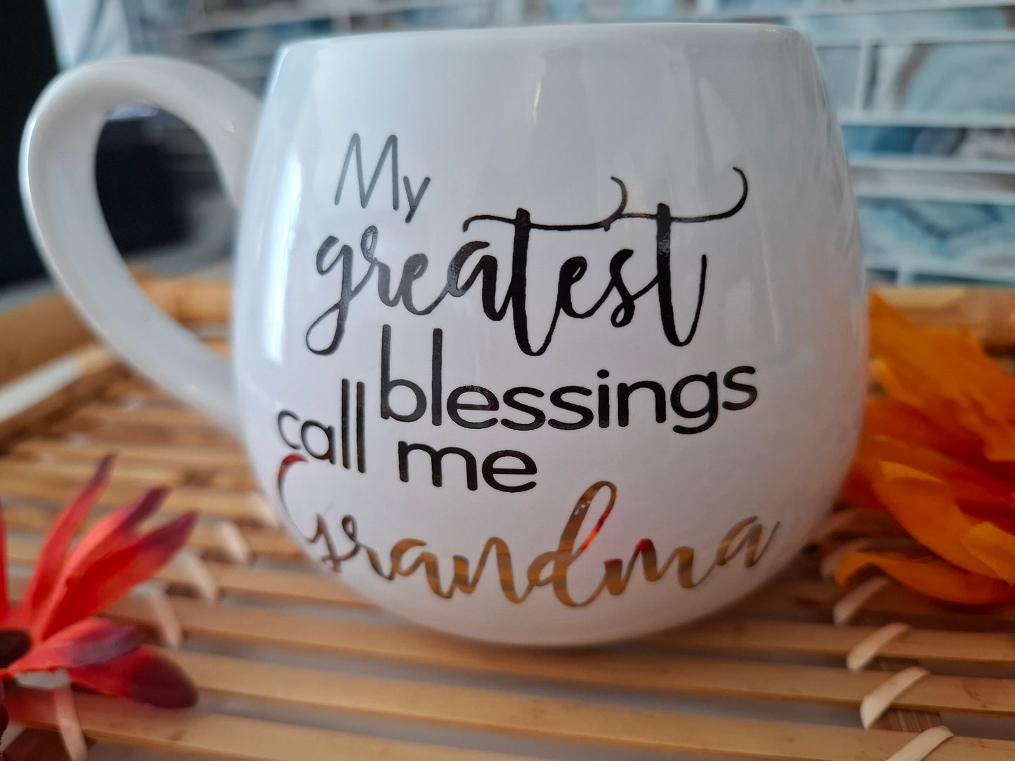 My Greatest Blessings Call Me Grandma Mug