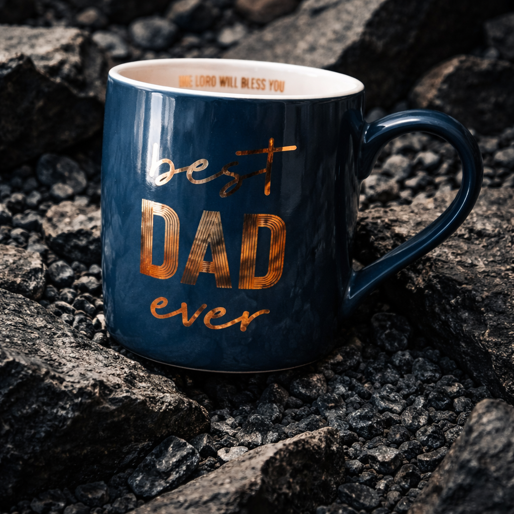 Best Dad Ever Blue Mug