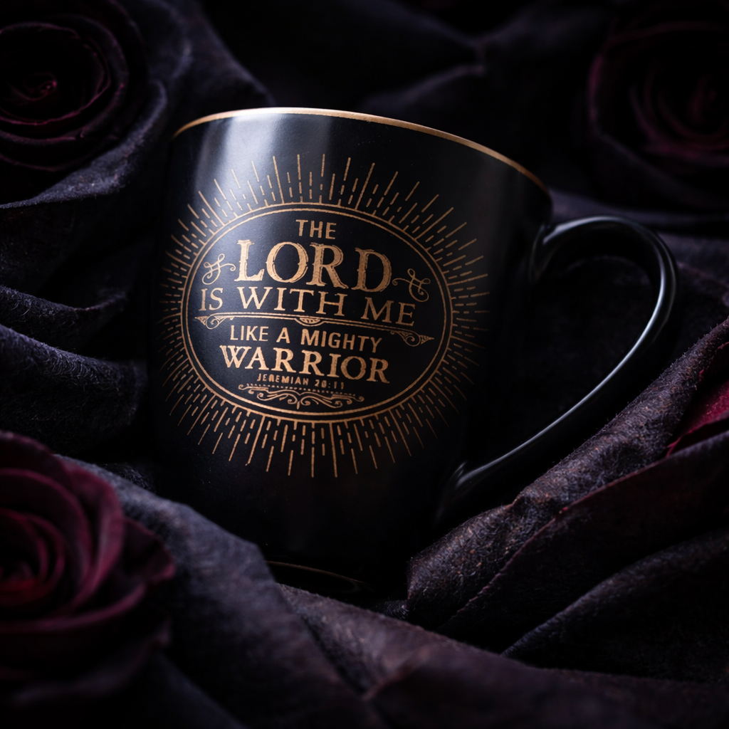 Mighty Warrior Scripture Mug