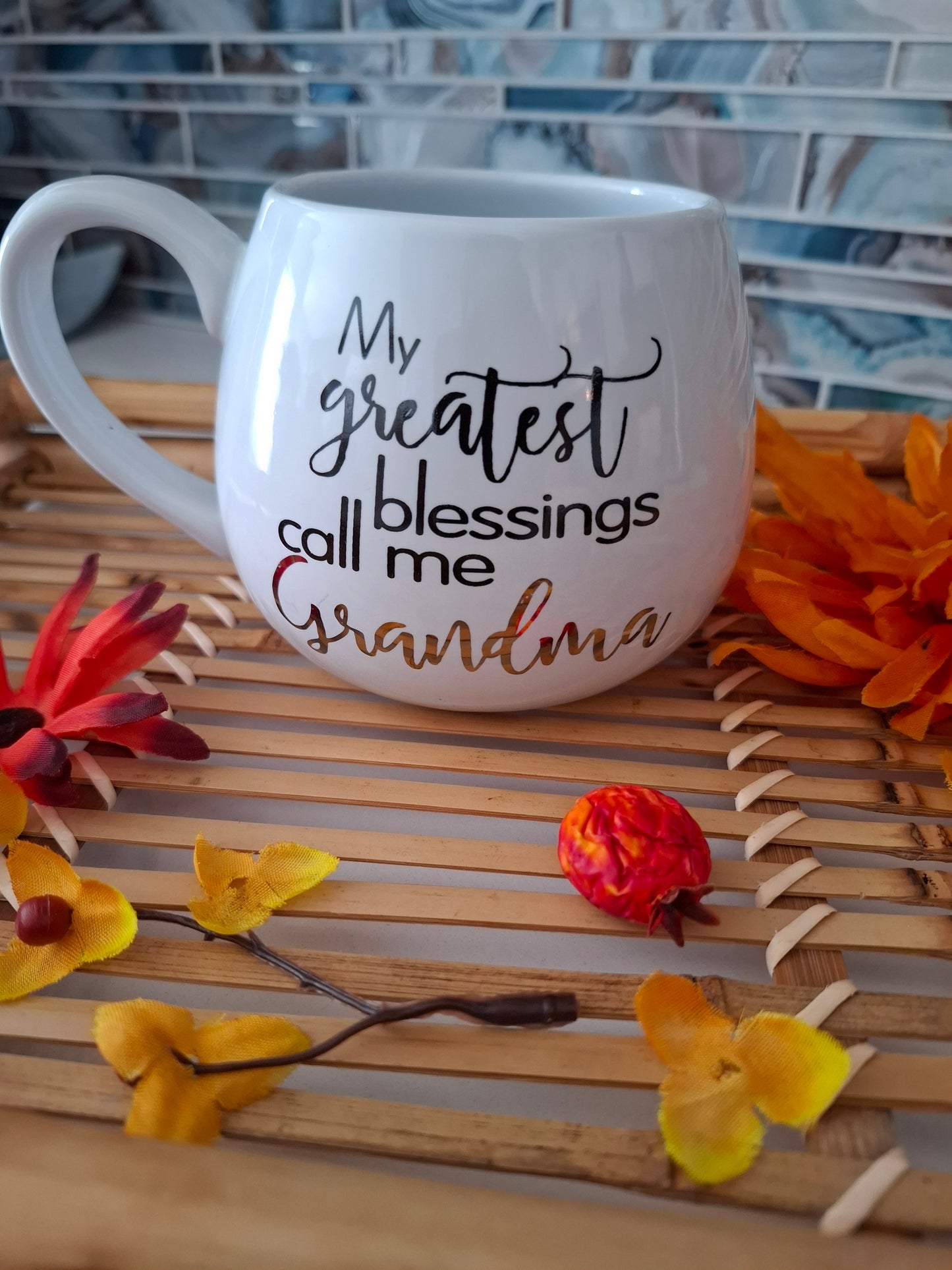 My Greatest Blessings Call Me Grandma Mug