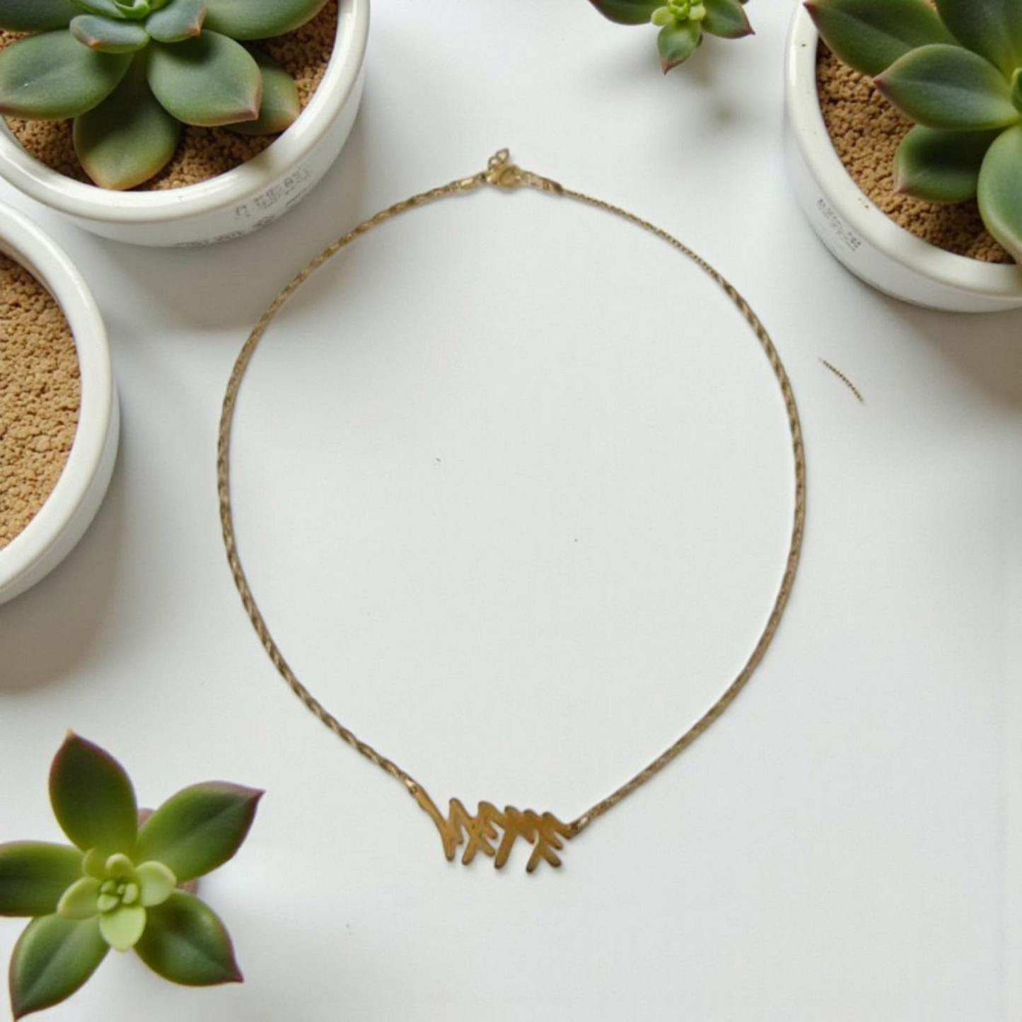 YHWH Stainless Steel or 18k gold Plated Bracelet