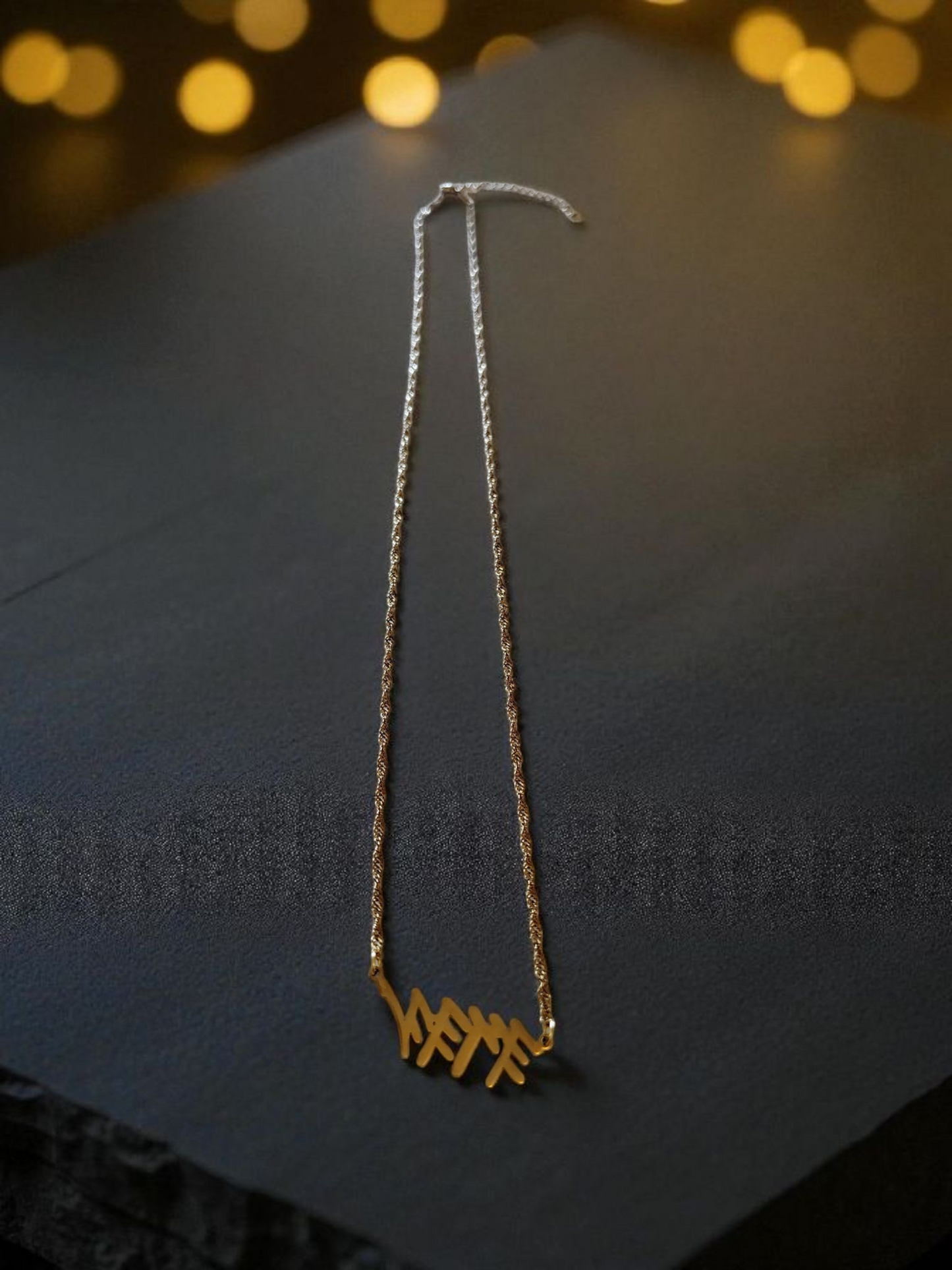 Beautiful YHWH necklace available in Stainless Steel or 18k gold plated