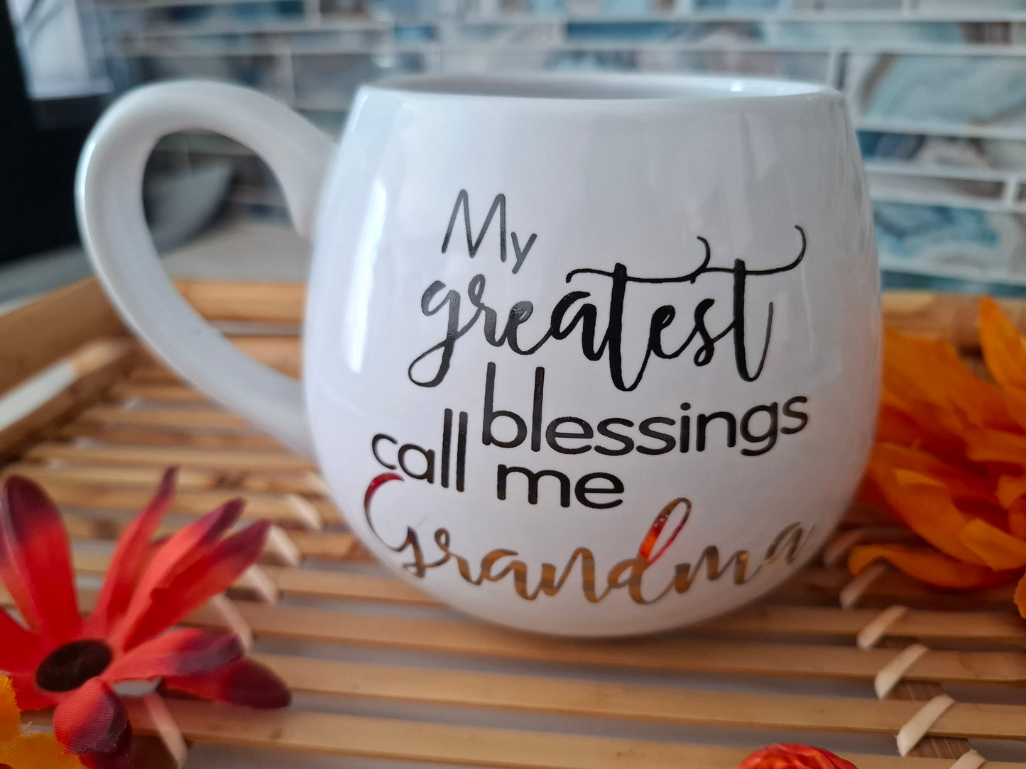 My Greatest Blessings Call Me Grandma Mug