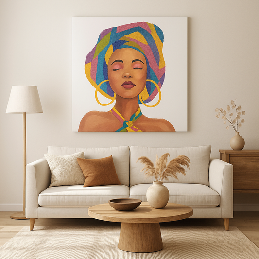 “Wrapped in Worship” – Sanctuary Canvas Art