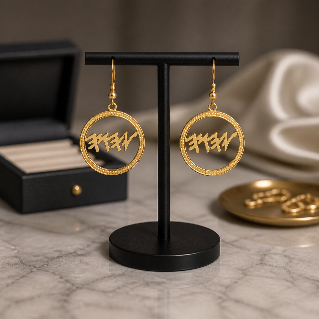 Paleo Hebrew earrings